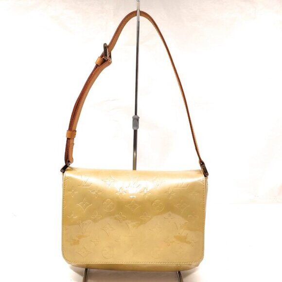 Louis Vuitton Thompson Street Beige Vernis Shoulder Bag mon491-102525 - Picture 1 of 16